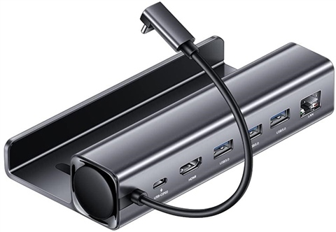 Imagen de Rocoren 6in1 USB-C Dock for Steam Deck